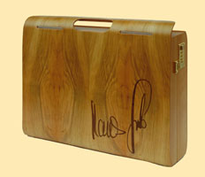 Aktenkoffer aus Holz